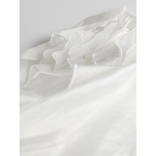 Reserved - Bluzka z lyocellem - biały Reserved L Reserved