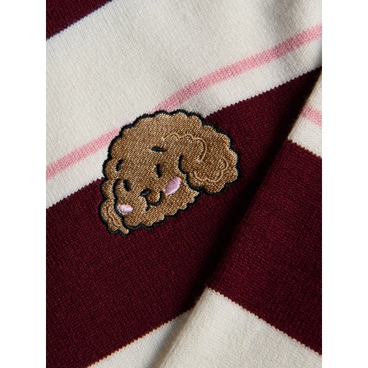 Reserved - Sweter polo w paski - wielobarwny Reserved 122 (6-7 lat) Reserved