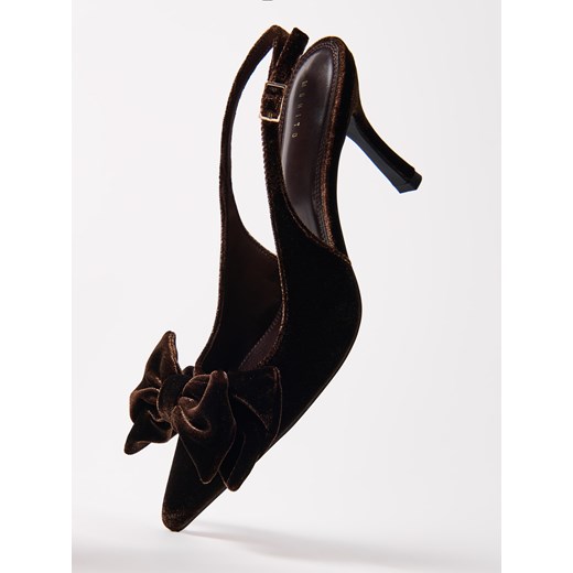 Mohito - Czółenka - brązowy ze sklepu Mohito w kategorii Czółenka - zdjęcie 187348913