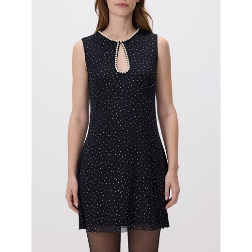 Reserved - Sukienka mini z ozdobnymi detalami - czarny ze sklepu Reserved w kategorii Sukienki - zdjęcie 187349484