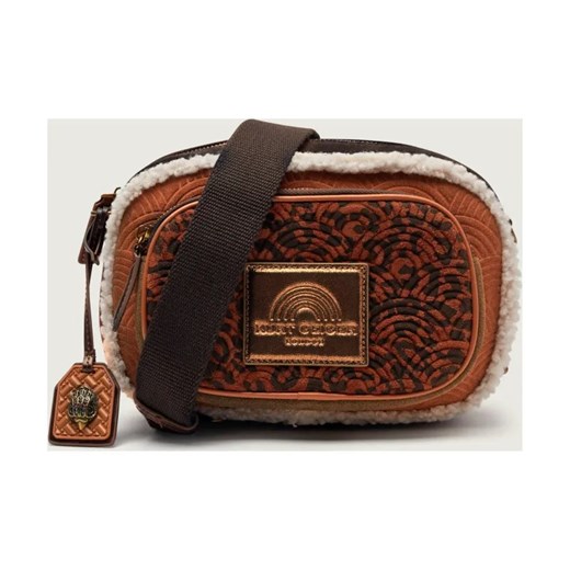 Kurt Geiger Listonoszka SOUTHBANK | zamsz | shearling ze sklepu Gomez Fashion Store w kategorii Listonoszki - zdjęcie 187349652