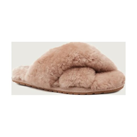 EMU Australia Wełniane obuwie domowe Mayberry | z dodatkiem skóry ze sklepu Gomez Fashion Store w kategorii Kapcie damskie - zdjęcie 187349681