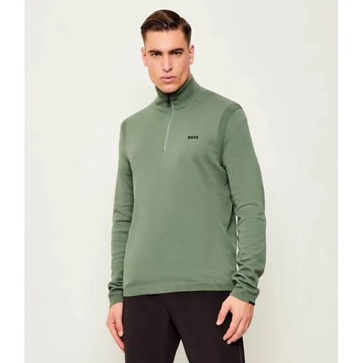 BOSS GREEN Sweter K_Ever-X QZ | Regular Fit ze sklepu Gomez Fashion Store w kategorii Swetry męskie - zdjęcie 187349744