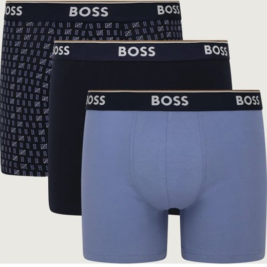 BOSS BLACK Bokserki 3-pack Power Des ze sklepu Gomez Fashion Store w kategorii Majtki męskie - zdjęcie 187349754