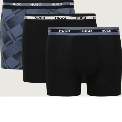Hugo Bodywear Bokserki 3-pack BR PLANET DES ze sklepu Gomez Fashion Store w kategorii Majtki męskie - zdjęcie 187349780