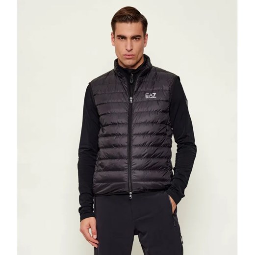 EA7 Puchowy bezrękawnik | Regular Fit ze sklepu Gomez Fashion Store w kategorii Kamizelki męskie - zdjęcie 187349783