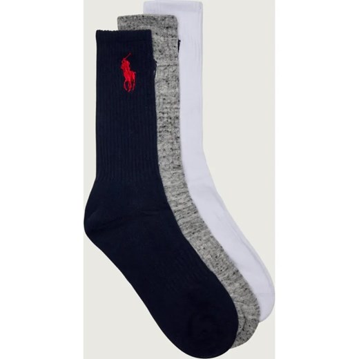 POLO RALPH LAUREN Skarpety 3-pack CREW ze sklepu Gomez Fashion Store w kategorii Skarpetki męskie - zdjęcie 187349790