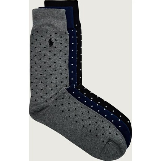 POLO RALPH LAUREN Skarpety 3-pack SLACK-CREW ze sklepu Gomez Fashion Store w kategorii Skarpetki męskie - zdjęcie 187349792