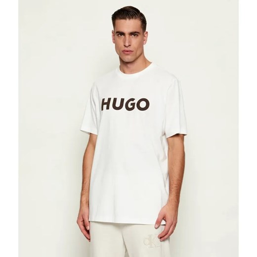 HUGO T-shirt Dulivio_U253 | Regular Fit ze sklepu Gomez Fashion Store w kategorii T-shirty męskie - zdjęcie 187349802