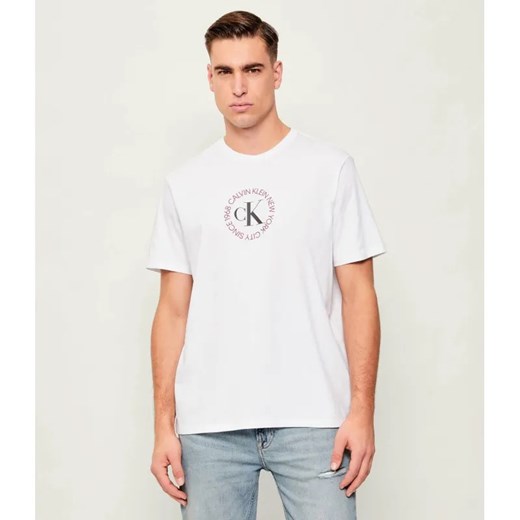 Calvin Klein Jeans T-shirt | Regular Fit ze sklepu Gomez Fashion Store w kategorii T-shirty męskie - zdjęcie 187349803
