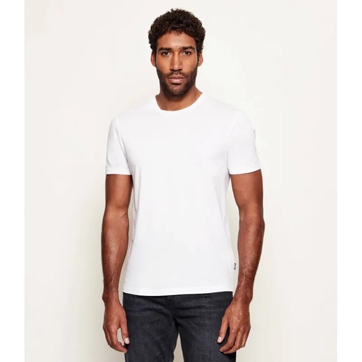 BOSS BLACK T-shirt Tessler | Slim Fit | mercerised ze sklepu Gomez Fashion Store w kategorii T-shirty męskie - zdjęcie 187349804