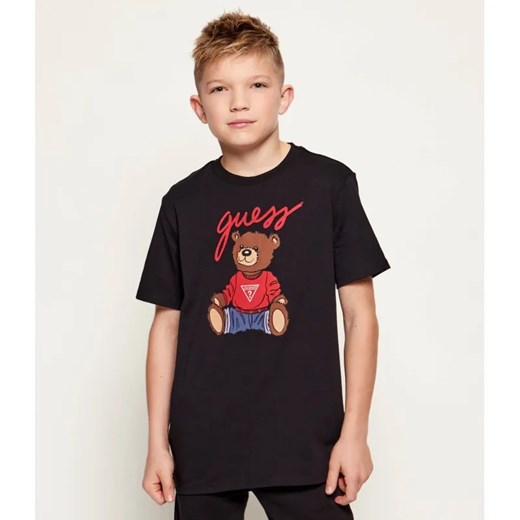 Guess T-shirt | Regular Fit ze sklepu Gomez Fashion Store w kategorii T-shirty chłopięce - zdjęcie 187350790