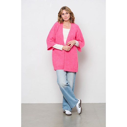 &amp;Co Woman Kardigan &quot;Berlin&quot; w kolorze różowym &co Woman L wyprzedaż Limango Polska
