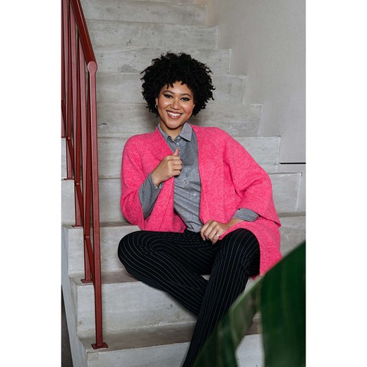 &amp;Co Woman Kardigan &quot;Berlin&quot; w kolorze różowym &co Woman XL okazja Limango Polska