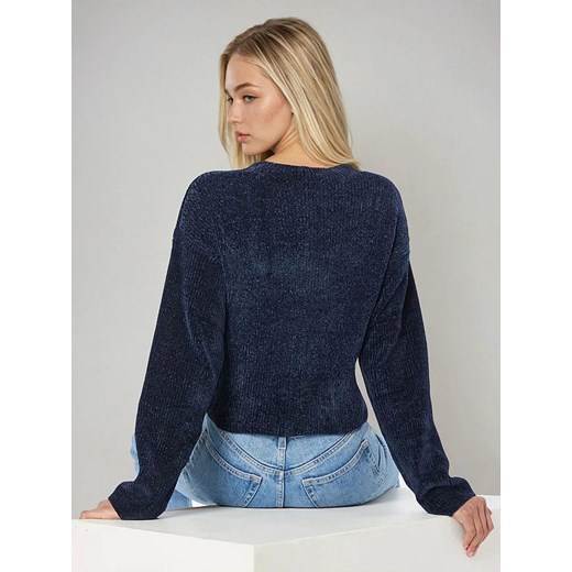 Monki Sweter w kolorze granatowym Monki M okazyjna cena Limango Polska