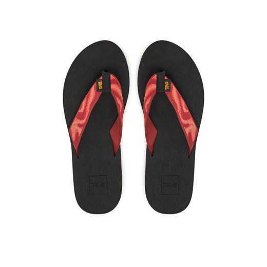 Japonki Teva Mush II 4198 Czerwony ze sklepu eobuwie.pl w kategorii Klapki damskie - zdjęcie 187352192