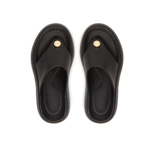 Japonki MICHAEL Michael Kors 40S5SPFA1Q Czarny ze sklepu eobuwie.pl w kategorii Klapki damskie - zdjęcie 187352301