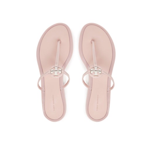 Japonki Tory Burch Mini Miller Jelly 166808 Różowy ze sklepu eobuwie.pl w kategorii Klapki damskie - zdjęcie 187352320