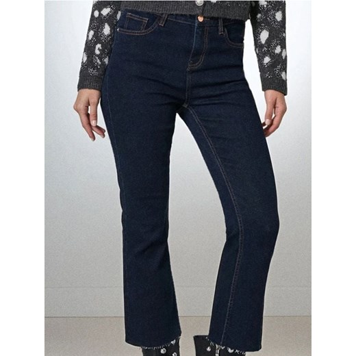 Sinsay - Jeansy kick flare - niebieski ze sklepu Sinsay w kategorii Jeansy damskie - zdjęcie 187353883