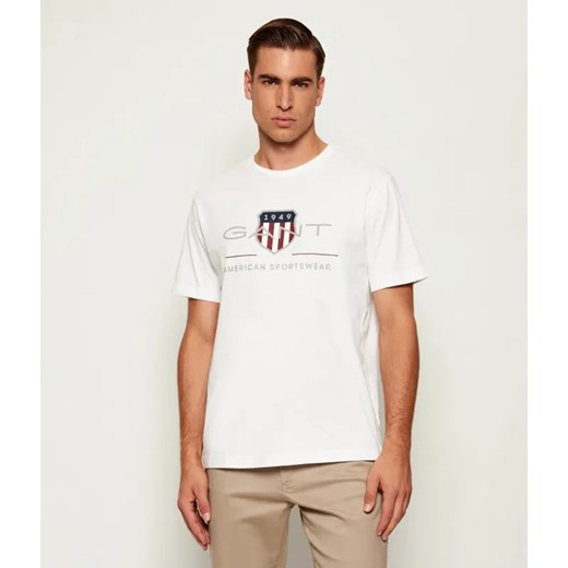 Gant T-shirt | Regular Fit ze sklepu Gomez Fashion Store w kategorii T-shirty męskie - zdjęcie 187353942