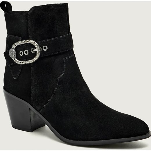 Kurt Geiger Kowbojki MAYFAIR | zamsz ze sklepu Gomez Fashion Store w kategorii Botki - zdjęcie 187354493