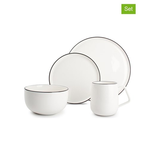 Salt and Pepper 16-częściowy zestaw &quot;Studio Base&quot; w kolorze białym ze sklepu Limango Polska w kategorii Naczynia - zdjęcie 187355203