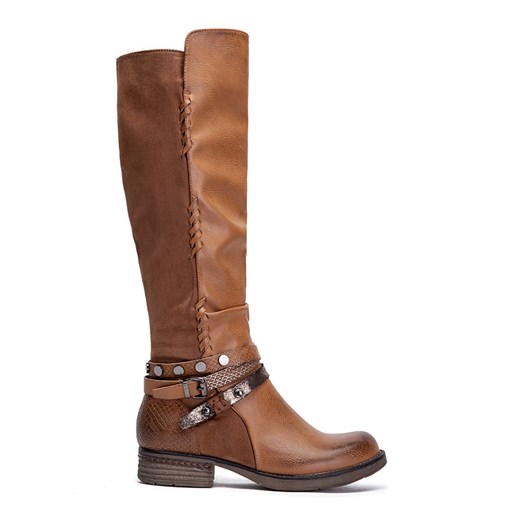 Foreverfolie Kozaki w kolorze karmelowym ze sklepu Limango Polska w kategorii Kozaki damskie - zdjęcie 187356631