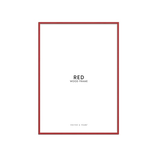 Poster &amp; Frame Ramka w kolorze ciemnoczerwonym na zdjęcia ze sklepu Limango Polska w kategorii Ramki na zdjęcia - zdjęcie 187356794