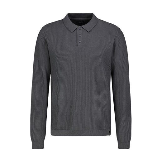 Eight2Nine Koszulka polo w kolorze antracytowym ze sklepu Limango Polska w kategorii T-shirty męskie - zdjęcie 187356861