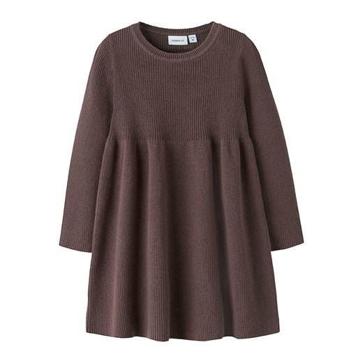 name it Sukienka &quot;Olivine&quot; w kolorze brązowym Name It 110 wyprzedaż Limango Polska