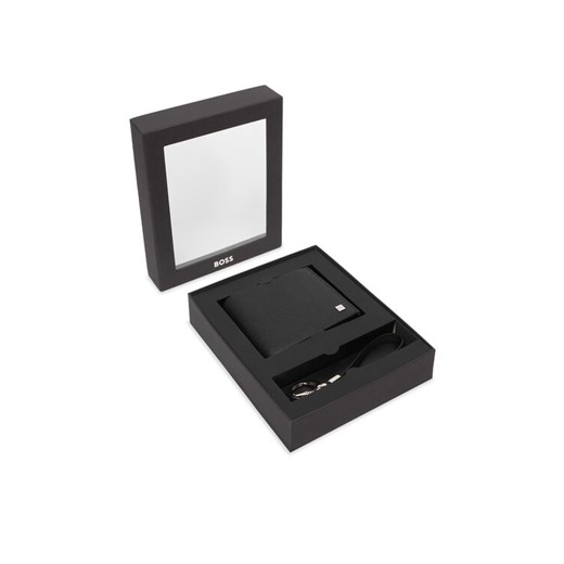 Zestaw upominkowy BOSS 50558775 Czarny ze sklepu eobuwie.pl w kategorii Portfele męskie - zdjęcie 187359083