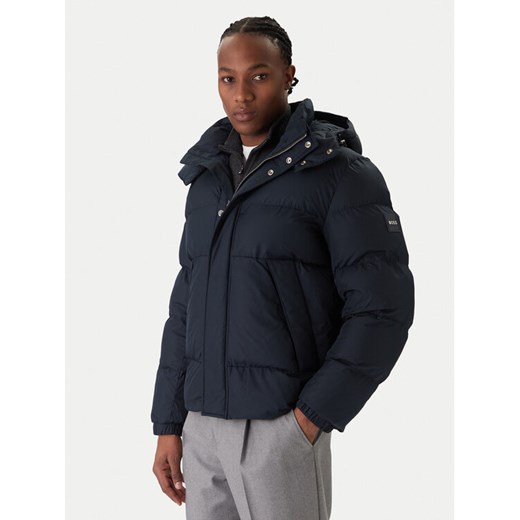 BOSS Kurtka zimowa H-Corbinian5 50551599 Granatowy Regular Fit ze sklepu MODIVO w kategorii Kurtki męskie - zdjęcie 187359383