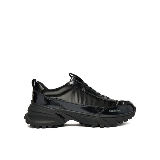 Calvin Klein Sneakersy Hike Runner Lace Up Pearl Ny YW0YW02043 Czarny ze sklepu MODIVO w kategorii Buty sportowe damskie - zdjęcie 187359473
