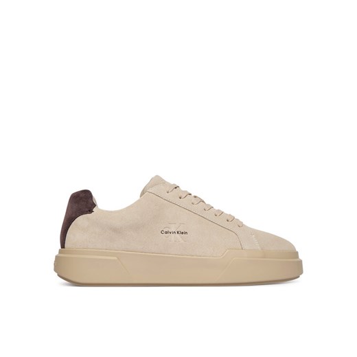 Calvin Klein Sneakersy Chunky Cupsole Laceup Su YM0YM01453 Beżowy ze sklepu MODIVO w kategorii Buty sportowe męskie - zdjęcie 187359502