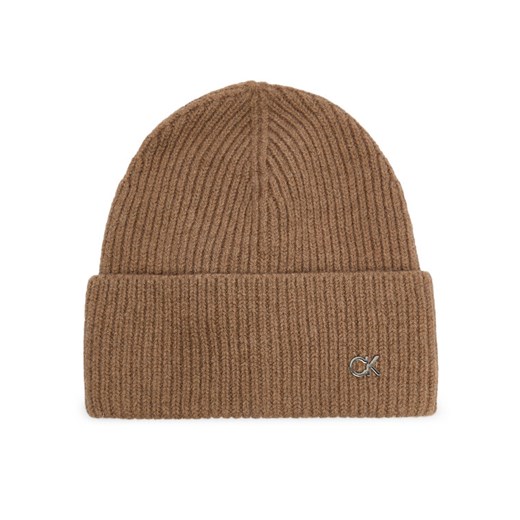 Calvin Klein Czapka Chunky K60K612873 Beżowy Calvin Klein OS MODIVO