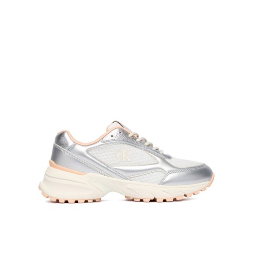 Calvin Klein Sneakersy Hike Runner Lace Up Mesh Mix Met YW0YW02063 Kolorowy ze sklepu MODIVO w kategorii Buty sportowe damskie - zdjęcie 187359554