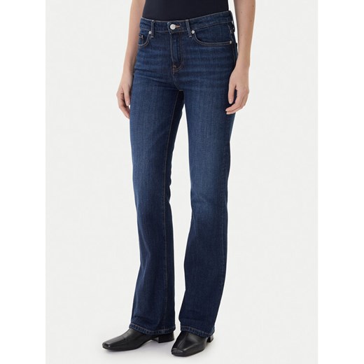 Tommy Hilfiger Jeansy WW0WW42490 Granatowy Bootcut Fit ze sklepu MODIVO w kategorii Jeansy damskie - zdjęcie 187359571