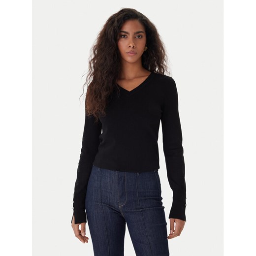 Guess Sweter W2YR31 Z2V62 Czarny Regular Fit ze sklepu MODIVO w kategorii Swetry damskie - zdjęcie 187359633
