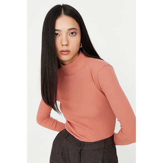 trendyol Koszulka w kolorze koralowym Trendyol XS Limango Polska wyprzedaż