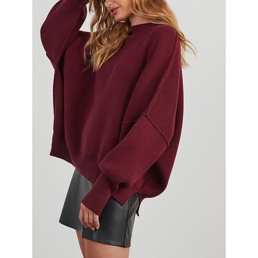 LA Angels Sweter w kolorze bordowym La Angels S okazja Limango Polska