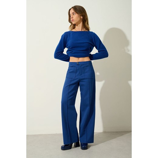 AUTHENTIC CASHMERE Kaszmirowy sweter &quot;Criou&quot; w kolorze niebieskim ze sklepu Limango Polska w kategorii Swetry damskie - zdjęcie 187361052