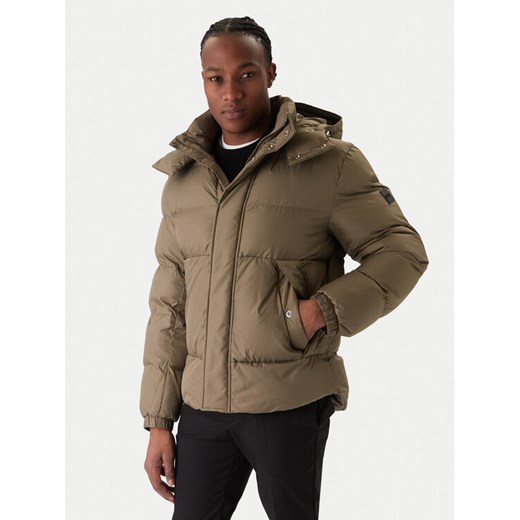 BOSS Kurtka zimowa H-Corbinian5 50551599 Beżowy Regular Fit ze sklepu MODIVO w kategorii Kurtki męskie - zdjęcie 187362640