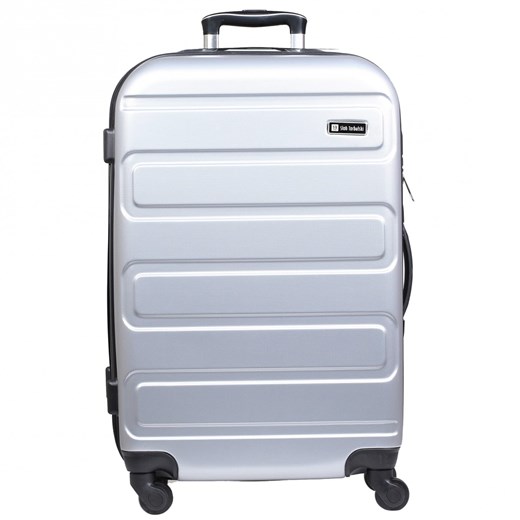 Srebrna duża walizka 75 cm Alexa ze sklepu Słoń Torbalski w kategorii Walizki - zdjęcie 187362952