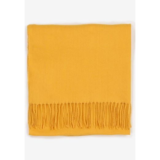 Żółty Szalik Inglidyr ze sklepu born2be.pl w kategorii Szaliki i chusty damskie - zdjęcie 187363354