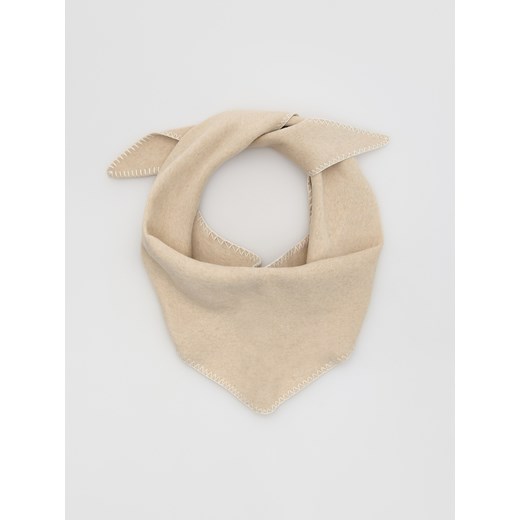 Reserved - Szalik z dodatkiem wełny - złamana biel ze sklepu Reserved w kategorii Szaliki i chusty damskie - zdjęcie 187363430