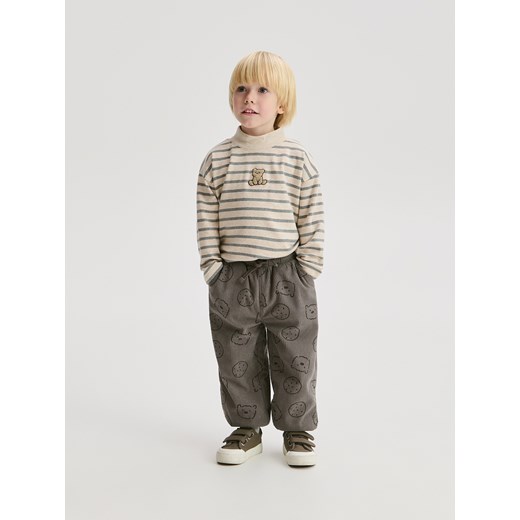 Reserved - Spodnie sztruksowe - ciemnoszary Reserved 5-2 lata) Reserved