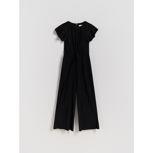 Reserved - Strukturalny kombinezon - czarny ze sklepu Reserved w kategorii Kombinezony dziewczęce - zdjęcie 187363560
