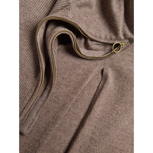 Reserved - Sukienka z wełną - brązowy Reserved XS Reserved