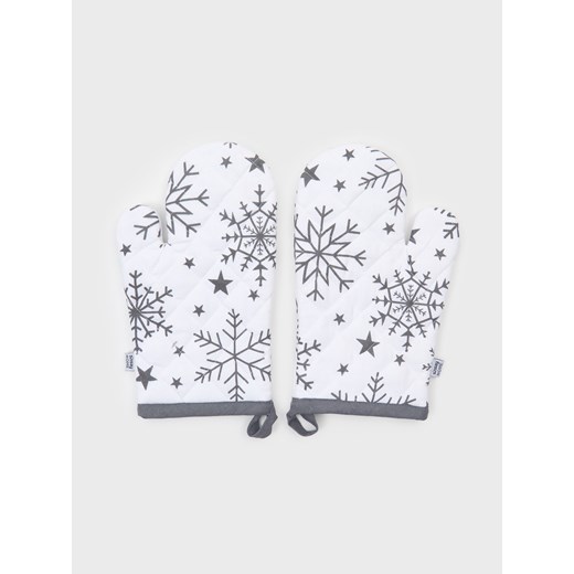 Sinsay - Rękawice kuchenne - biały Sinsay One Size Sinsay