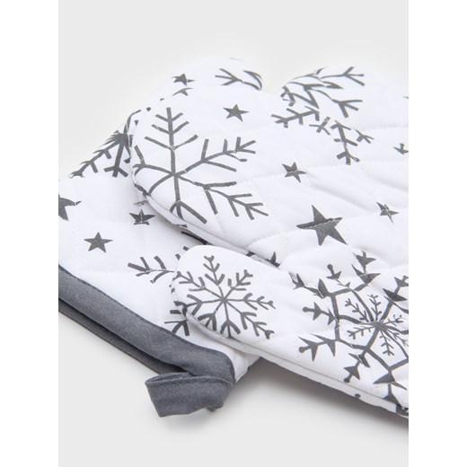 Sinsay - Rękawice kuchenne - biały Sinsay One Size Sinsay